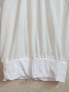 Summer Oversized Fashion Top Sleeveless White