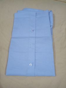 New  Sky-blue Formal Shirt For Men