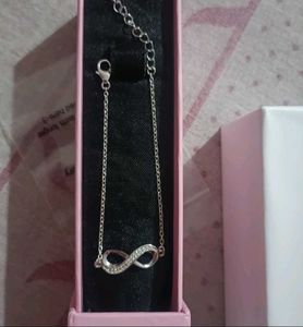 Giva 925 Real Silver Infinity Bracelet