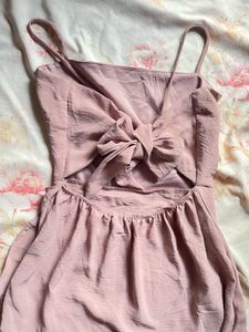 Backless Date Dress