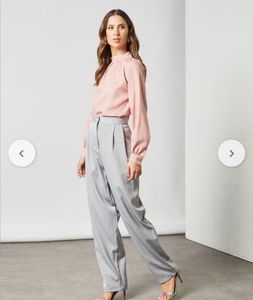 Wknd Blouson Top With Puff Sleeves🎀🩷