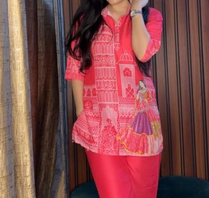 Soft Muslin Co-ord Set