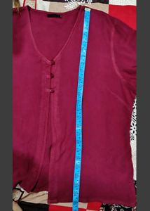 Beautiful Wine Colour Short Shrug..
