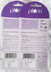 Plum Kajal &amp; Lipsticks Combo