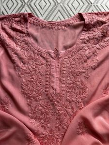 Handwork chikankari Kurta