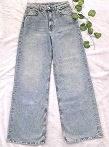 H&M Wide Leg Jeans