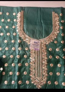 Unstitched Embroidery Designs Dress Material
