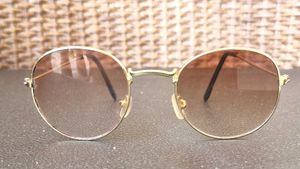 Aviator Sun Shades With Brown Lens