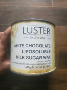 Luster White Chocolate Wax