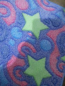 Cozy Star &amp; Swirl Baby Hanky