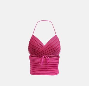 Savana by URBANIC Crisscross halter top