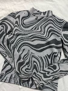 Funky Zebra Print Top