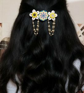 Handcrafted Floral Hair Clip
