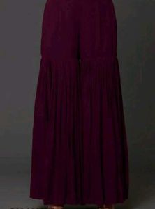 Plazzo Suit Dress (3 Piece)