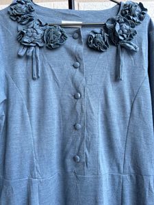 ❌Sale❌winter Pretty Blue Dress