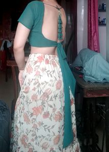 Free Delivery Georgette Knotted Blouse