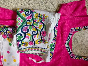 Tailor Stitched Kurti Set