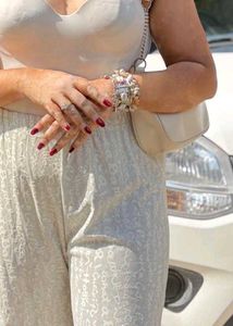 Corset Top &amp; Shimmer Pant