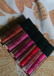 Renee Stay Matte Liquid Lipsticks - Set of 5