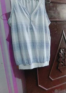Striped Sleeveless Top