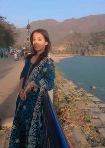 Blue Embroidered Salwar Kameez