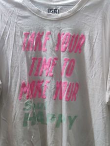 White Graphic Tee
