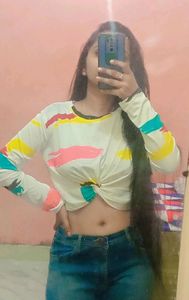 white crop top