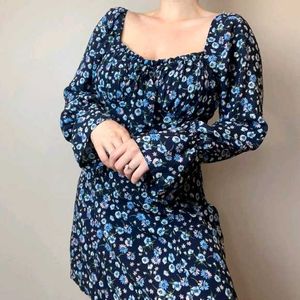 AS U WISH Beautiful Floral Dress