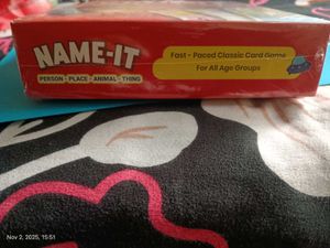 Name-It Card Game