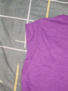 Lavender Casual T-Shirt