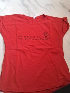 Empowered Red Graphic Tee