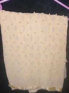 Elegant Dupatta with Pearls