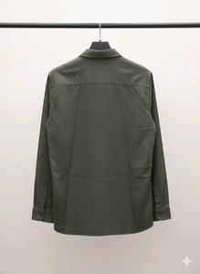Men&#39;s Casual Olive Shirt