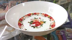 Floral Print Bowl