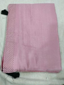 Elegant Pink Saree