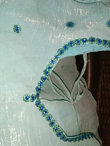 Light Blue Hand Work Top