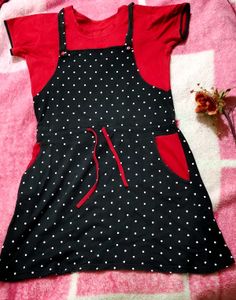 Polka Dot Jumper Dress