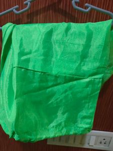 Neon Anarkali Suit With Salwar And Net Dupatta