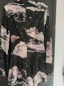 Peace&amp;Chaos Galaxy Assymetrical Dress