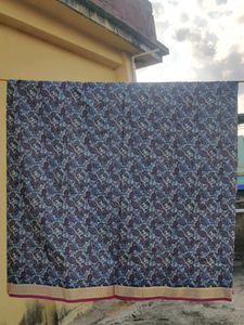 Beautiful Festive Silk Sari Lavender Colour