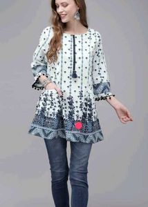 Cotton Indigo Kurta
