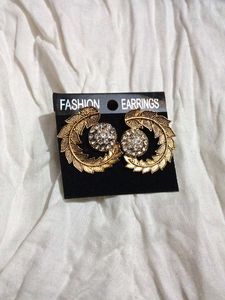 Gold Earrings Combo