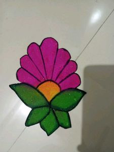 Beautiful ready Rangoli Art