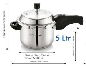 5 Liter Stainless Steel Cooker