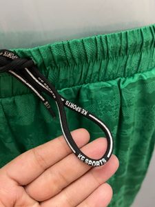 Korean Green Silk Designer Pant