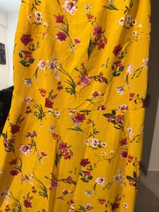 Floral Sundress -  Yellow