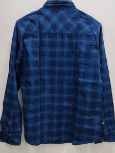 BRANDED Blue Woollen Shirt