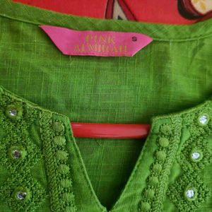 Elegant Green Light Kurta