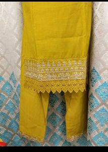 Lemon Green Dress 40&#34;