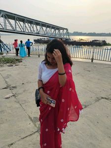 &#34;Thrift Store Saree Stunner&#34;✨